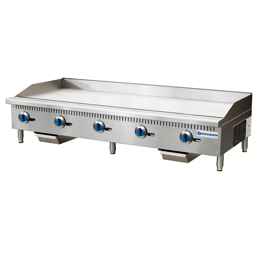 SR-G60-M 60" Countertop Gas Griddle