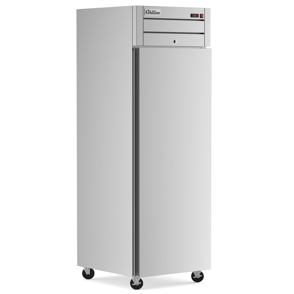 Coldline C-1RR-TM 29 Inch Solid Door Top Mount Reach-In Refrigerator