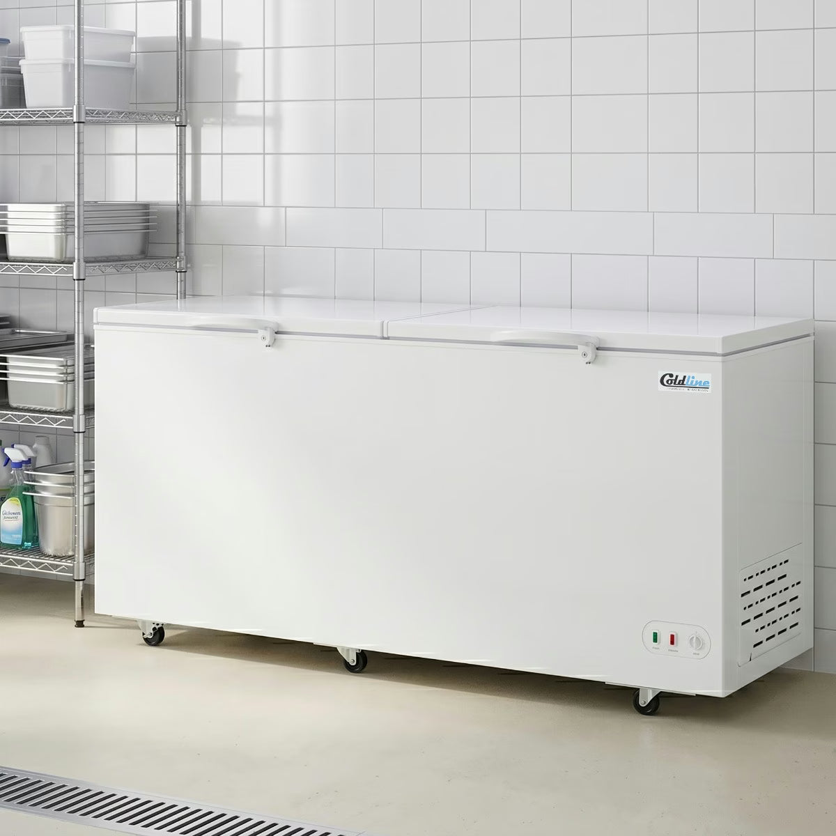 Coldline CF76 — 76" Commercial Chest Freezer
