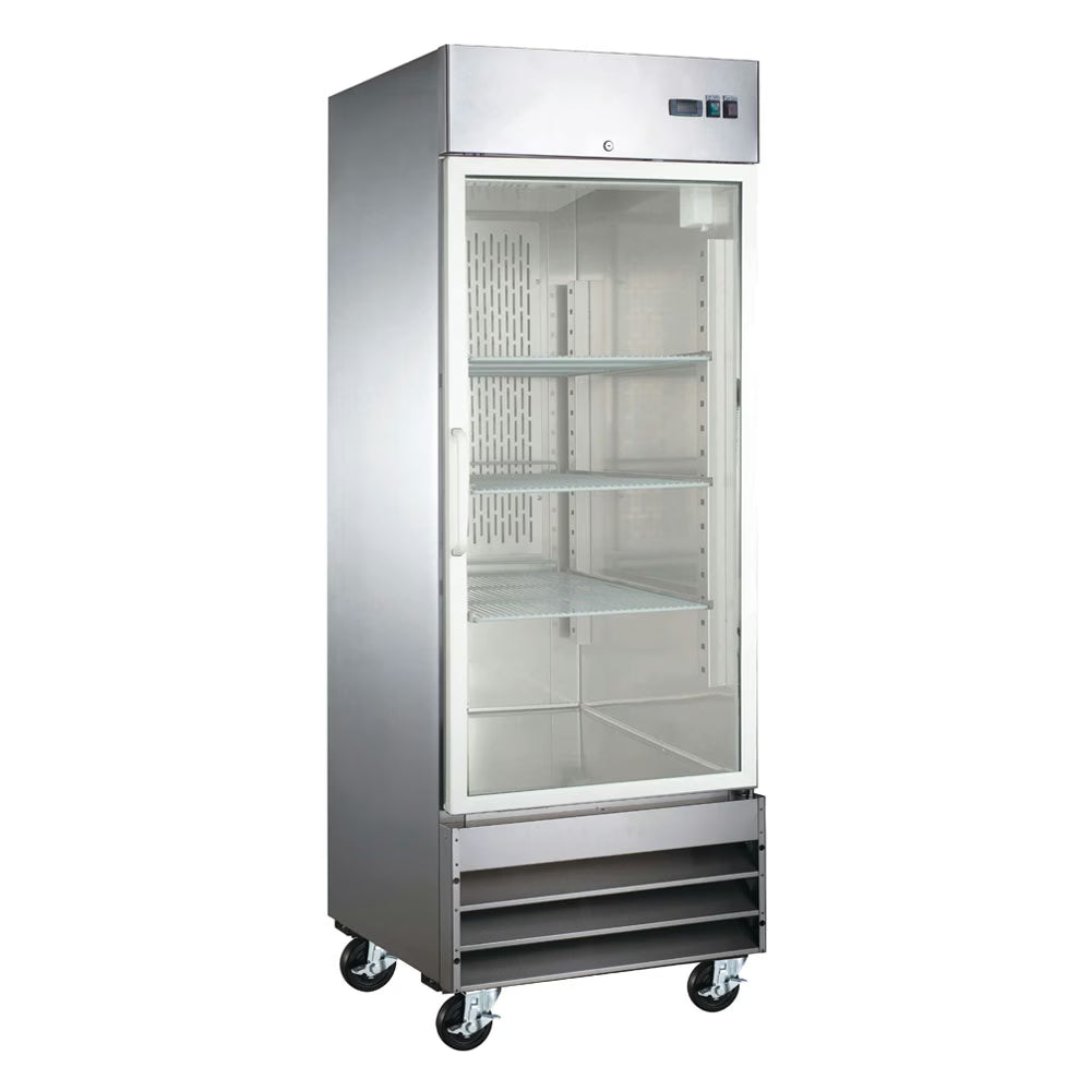 Universal Coolers RICI-30G — 1-Door Swinging Glass Door Reach-In Cooler