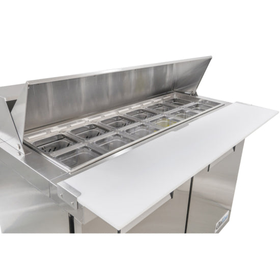 Coldline SPN-48 — 48" Narrow Depth Refrigerated Sandwich Prep Table