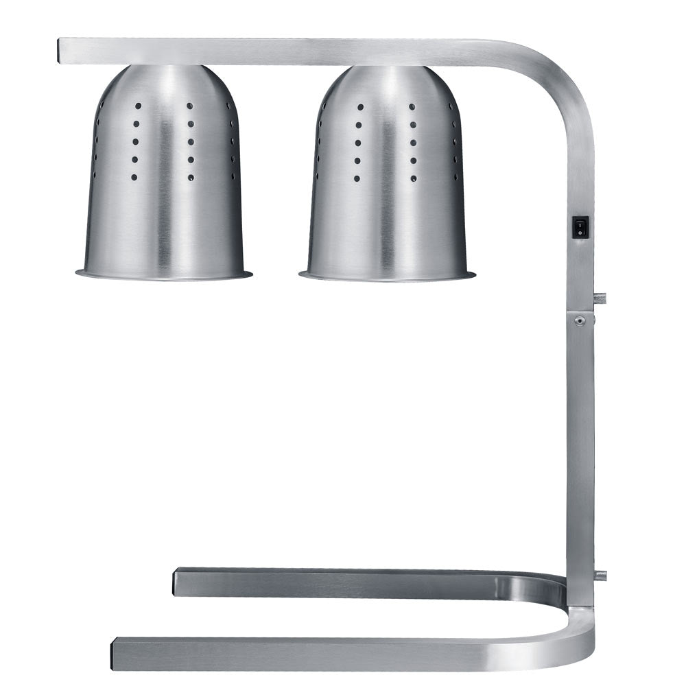 Prepline WL550 Freestanding Heat Lamp with 2 Bulbs