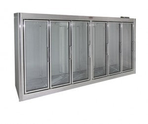Universal Coolers ADM-6 glass door merchandiser