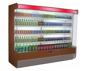 Universal Coolers OPC-6 open display case