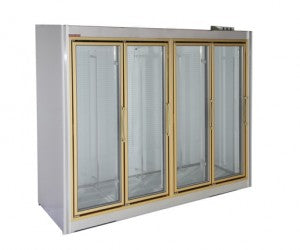 Universal Coolers ADM-4 glass door merchandiser