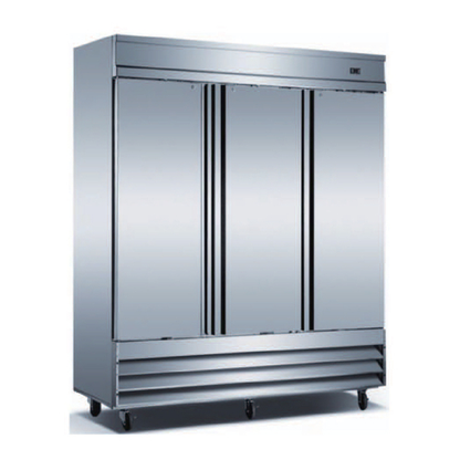 Universal Coolers RIFI-81 3-Door Reach-In Freezer