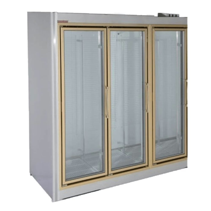 Universal Coolers ADM-3 — 3-Door Swinging Glass Door Reach-In Remote Merchandiser