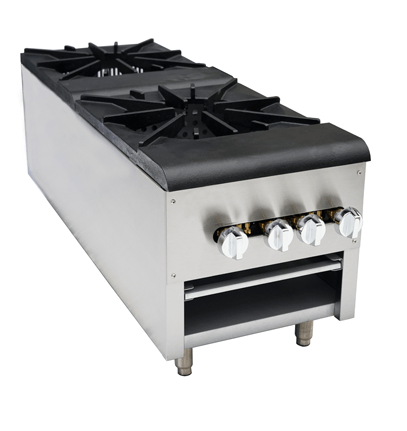 Cookline CSP2 Double Burner Countertop Gas Stock Pot Range