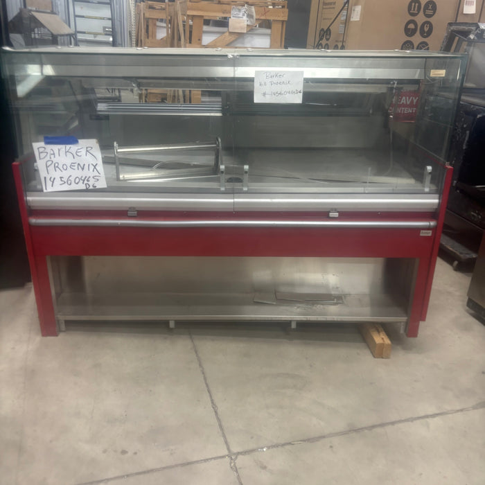 Barker "self contained" 6' seafood case (USED)
