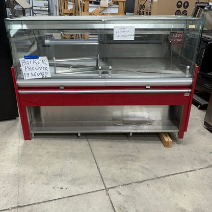 Barker "self contained" 6' seafood case (USED)