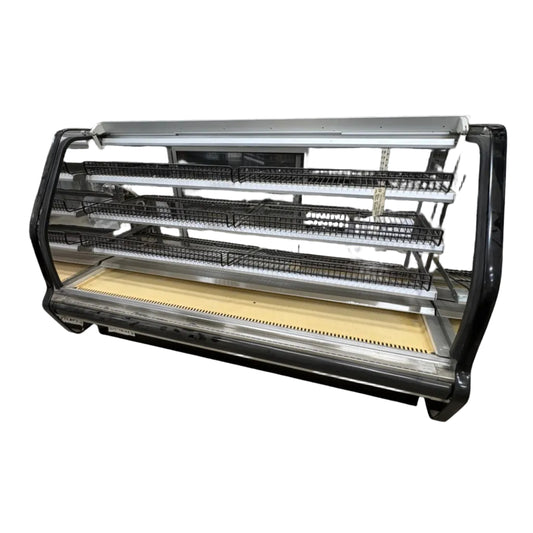 Bakery dry display case (curved, 77")