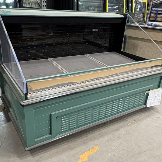 6' (self contained) single deck refrigerated meat case (USED)