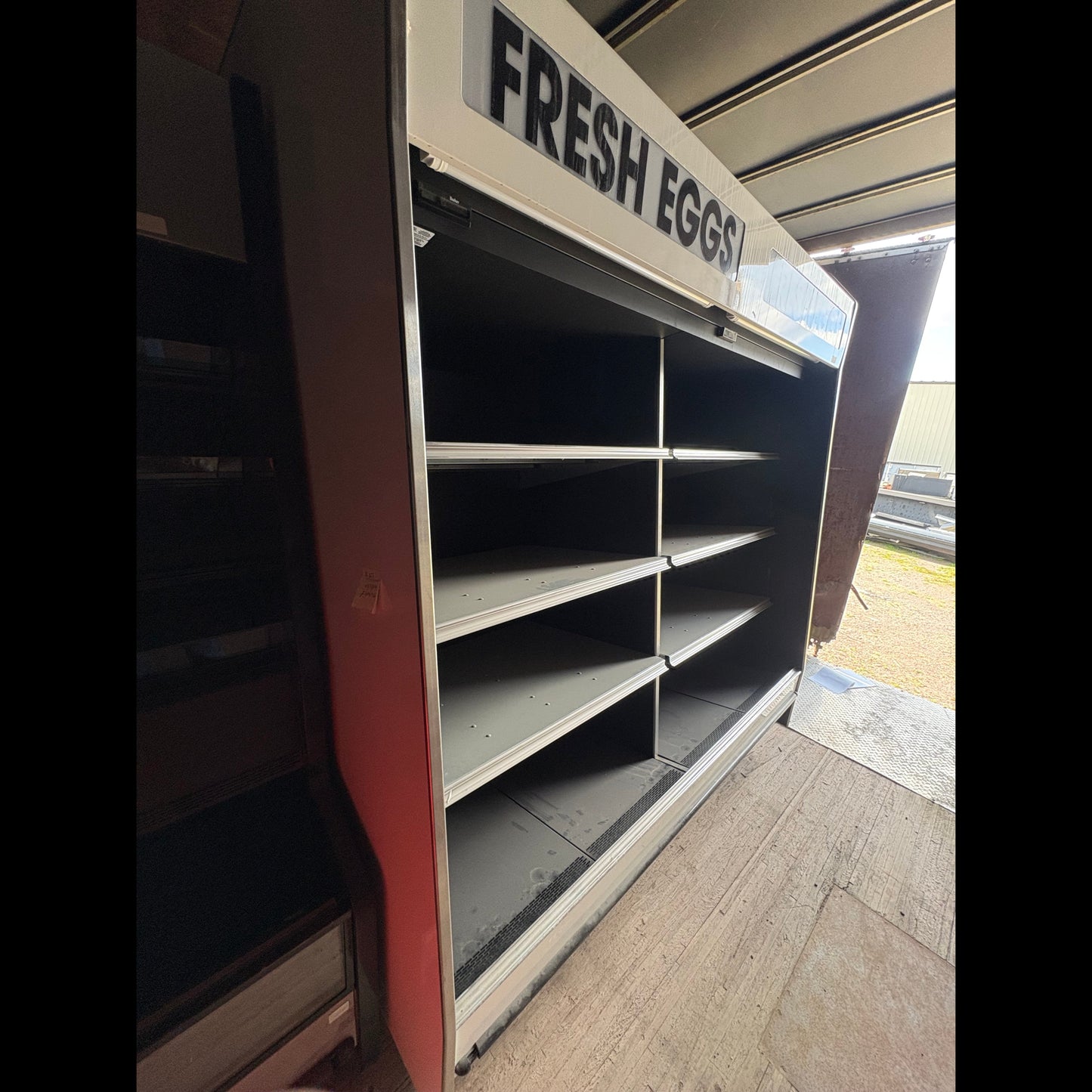 Barker (remote) 8' refrigerated case (USED)