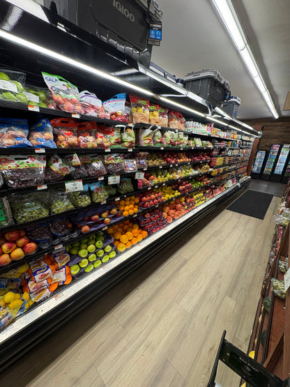 12' Display case, dairy/produce