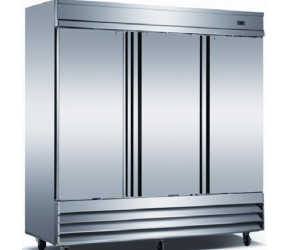 Universal Coolers RICI-81 — 3-Door Solid Door Reach-In Refrigerator