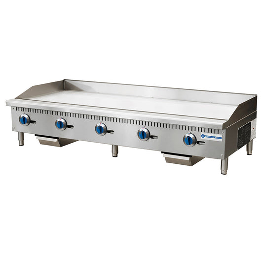 SR-G60-M 60" Countertop Gas Griddle