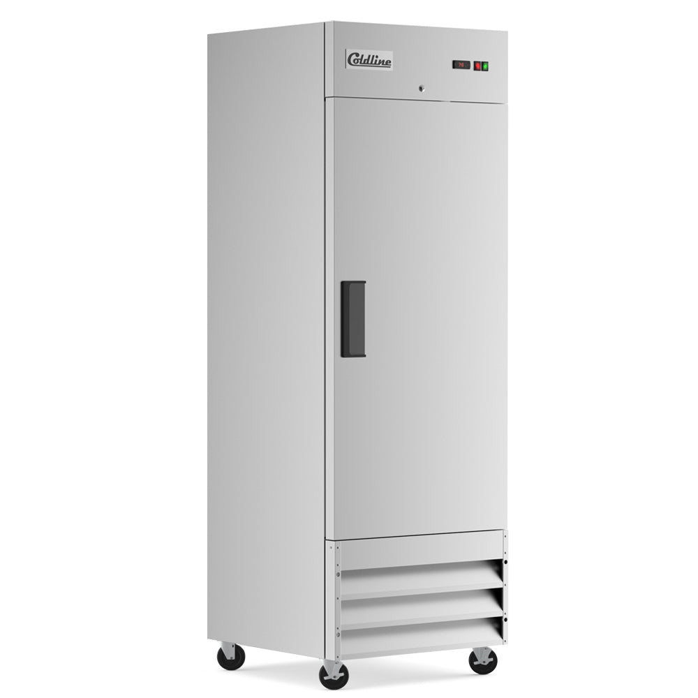 Coldline C19R 29 Inch Single Door Narrow Depth Reach-In Refrigerator
