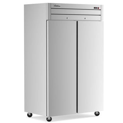 Coldline C-2RR-TM — 54" Solid Door Top Mount Reach-In Refrigerator, 43 Cu. Ft.