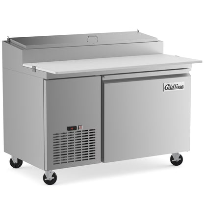 Coldline CPT-44 — 44" Refrigerated Pizza Prep Table, 5 Pans
