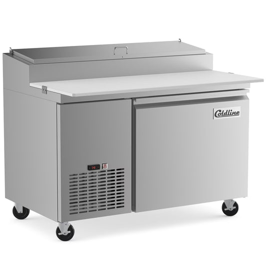 Coldline CPT-44 — 44" Refrigerated Pizza Prep Table, 5 Pans