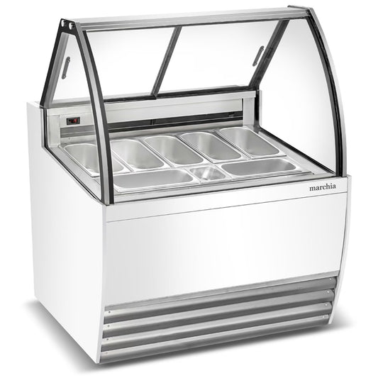 Marchia GIC-7 — 42" Gelato Ice Cream Dipping Cabinet, 7 Pans