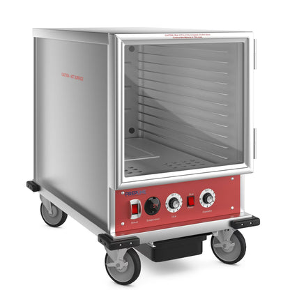 Prepline MPN1812 — Undercounter Half Size Non-Insulated Heater Proofer with Clear Door, 120V