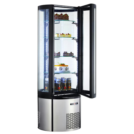 Marchia MVSR400 — Vertical Standing Refrigerated Cake Display Case