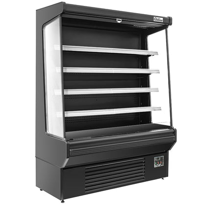 Coldline SOC-61-B — 61" Black Refrigerated Air Curtain Merchandiser