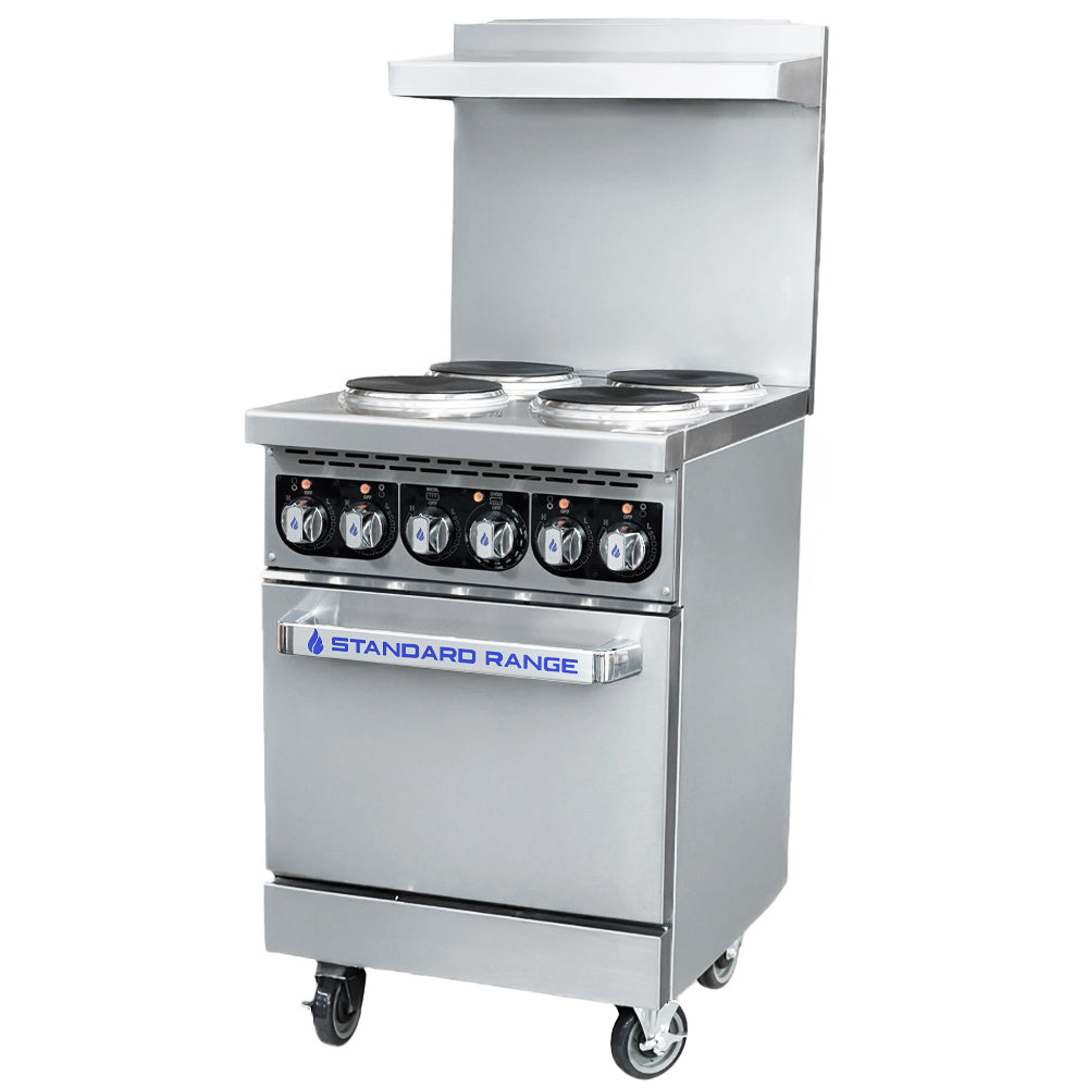 SR-ER24-240 24" Electric Range with 4 Burners