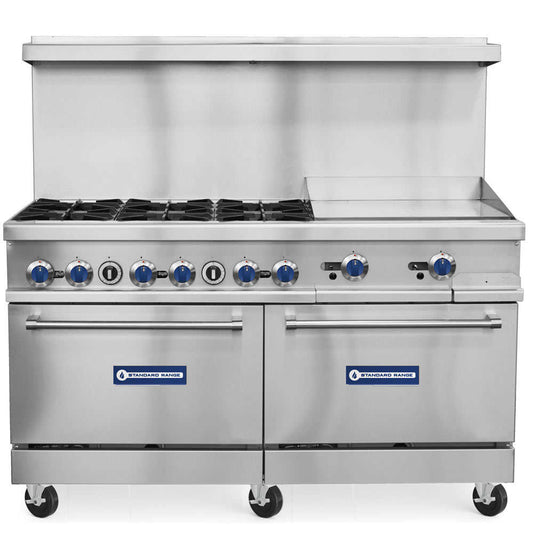 SR-R60-24MG-LP 60" Range with 24" Griddle