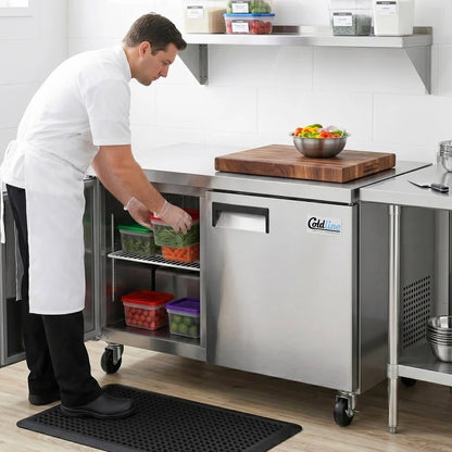 Coldline UC-60F — 60" Undercounter Worktop Freezer
