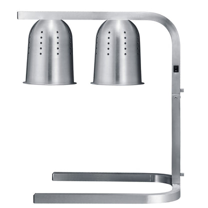 Prepline WL550 Freestanding Heat Lamp with 2 Bulbs